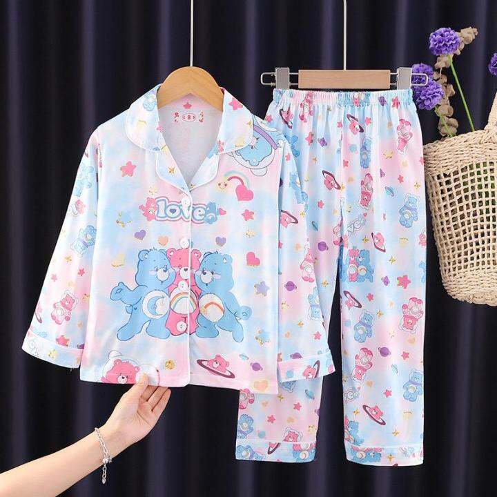 🇸🇬 SG Ready Stock ~ Kids Children Pyjamas Long Sleeve Long Pant ...