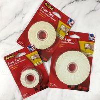 เทปโฟม Foam tape 3M Scotch เทปโฟมกาวสองหน้า [1,3,5 เมตร]