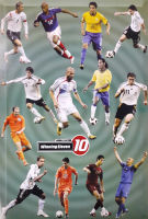 โปสเตอร์ นัก ฟุตบอล เกม วินนิ่ง Winning Eleven วินนิงอีเลฟเวน รูปภาพ  กีฬา football โปสเตอร์ ติดผนัง สวยๆ poster