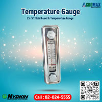 ที่วัดระดับน้ำมันไฮดรอลิค และอุณหภูมิ LS-5" Fluid Level &amp; Temperature Guage  ขนาด 5 แท้100% (สามารถออกใบกำกับภาษีได้)