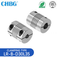 LR B D30L35อลูมิเนียมยืดหยุ่นคดเคี้ยวเพลา Coupler มอเตอร์เชื่อมต่อ8มิลลิเมตรถึง16มิลลิเมตรหนีบประเภทปรับแต่งที่มีความยืดหยุ่น CNC C Oupling