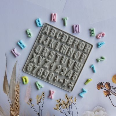 【lz】☁  Molde de bolo de silicone 26 letras alfabeto inglês chocolate cubo de gelo fabricante de doces bandeja bandeja artesanal diy ferramentas de decoração molde