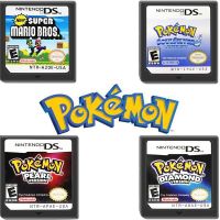 Pokmon DS Series Cartridge Video Game Console Card Platinum Diamond Pearl SoulSilver HeartGold for DS 2DS 3DS Multilingual