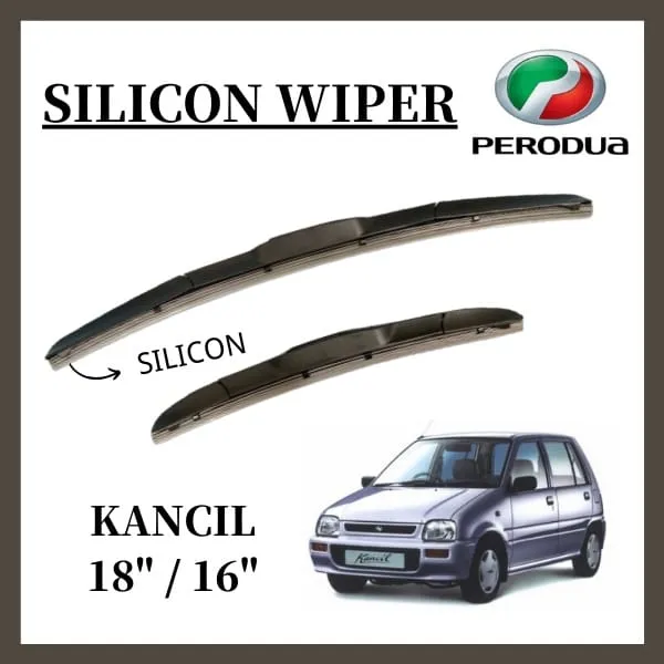 Perodua Kancil Original silicone Wiper Blade (1SET) Lazada