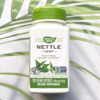 สารสกัดจากใบตำแย Nettle Leaf 870 mg 100 Vegan Capsules (Natures Way®)