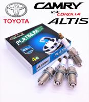 ALK6RC PLATINUM Spark plug หัวเทียนเข็ม BTL บีทีแอล (แพ็ค 4 หัว) (เทียบ NGK DENSO: BKR5ES, BKR5EGP, K16PR-U11, IK16, BKR5EIX-11, ZFR5FIX-11, ALK6RY) ALTIS CITY CIVIC LANCER PAJERO TRITON SUNNY COROLLA VIOS YARIS JAZZ NGV/LPG