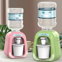 1pcs Mini Water Dispenser For Children Gift Cute Water Juice Milk Drinking Fountain Simulation Device Kitchen Toy For Kids
