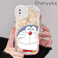 เคส Chenyyka สำหรับ VIVO Y85 V9 V9เยาวชน V9โปร Y85A Z1i Z3x การ์ตูนโดราเอมอนน่ารักสำหรับผู้ชายและผู้หญิงเคสซิลิโคนอ่อนชัดเจนกันกระแทกเคสโทรศัพท์โปร่งใสป้องกันกล้อง