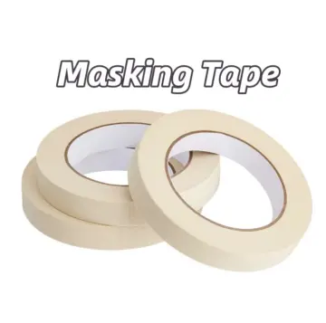 EOPPO Masking Tape 1/2 inch, 3/4 inch, 1 inch, 1.1/2 inch, 2 inch