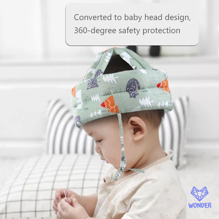 ส่งฟรี-หมวกกันกระแทกเด็ก-ช่วยซับแรงกระแทก-ป้องกันศีรษะของลูกน้อยรอบทิศทาง-หมวกเด็ก-ของใช้เด็ก-bs034