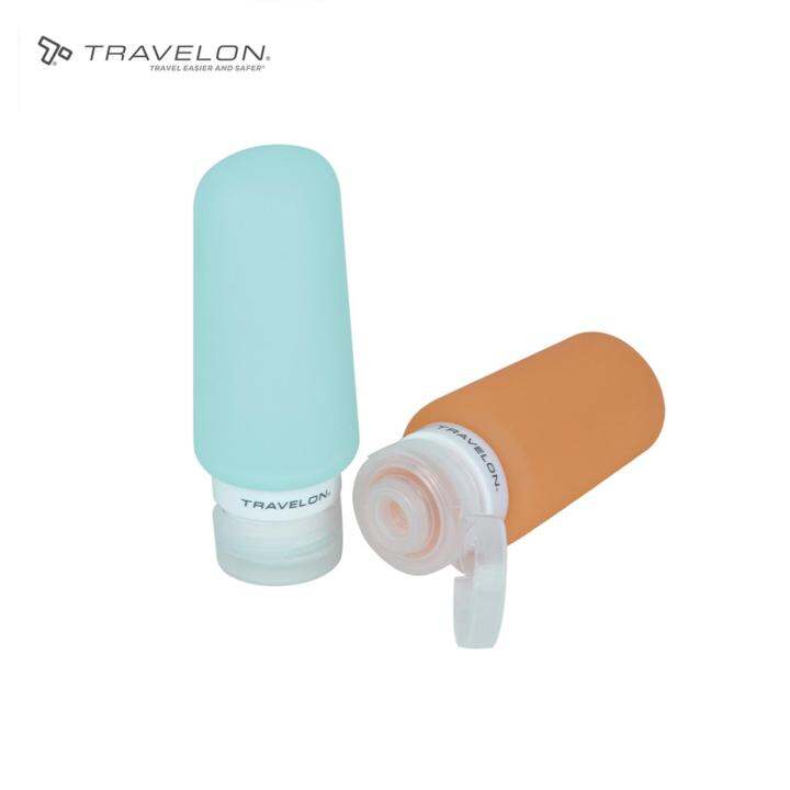 Travelon Set Of 2 Smart Tubes 3Oz Toiletries & Cosmetics Bags Lazada PH