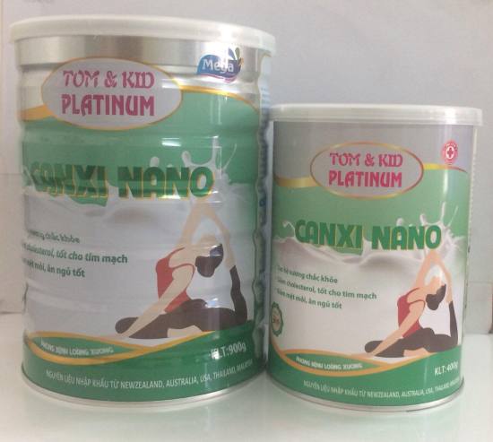 Sữa bột canxi nano lon 900g - ảnh sản phẩm 1