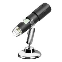 1 PCS Wireless Digital Microscope Microscope Compatible with Laptop Windows Computer (Black)