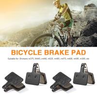 4 Pair MTB Mountain Bicycle Disc Brake Pads for M375 M445 M446 Resin Semi-Metallic Cycling Brake Pad Parts