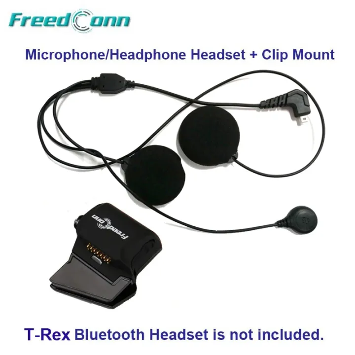 FreeConn TRex Soft Wire Microphone & Speaker + Universal Clamp Mount