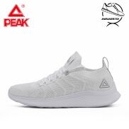 Giày Chạy Bộ Nam Nữ PEAK Running P-Motive EW2207H Màu Trắng