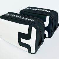 The new JL golf hand bag embroidery black and white simple waterproof storage bag multi-functional tool bag with gift multi-layer new J.LINDEBERG DESCENTE PEARLY GATES ANEW FootJoyˉ MALBON Uniqlo