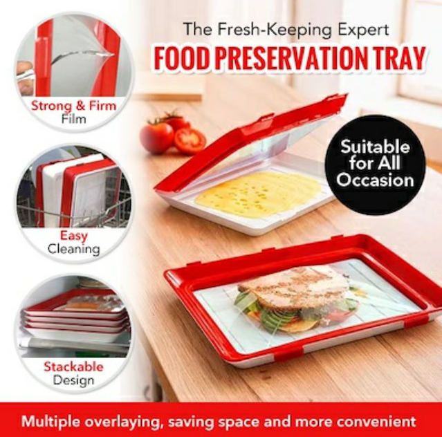 Creative Food Preservation Tray Clever Tray 