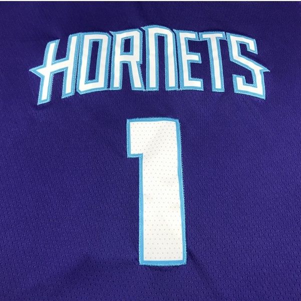 เสื้อกีฬาบาสเก็ตบอล-สีม่วง-ลายทีม-charlotte-hornets-lamelo-2023