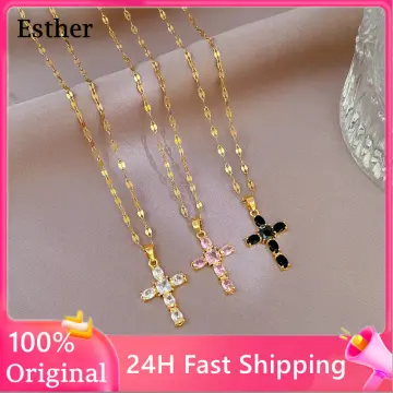 24K Gold Cross Necklaces?
