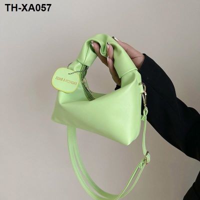 ☂■﹍ Wholesale foreign female senior feeling bag 2023 popular new style folding portable clouds package single shoulder