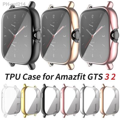 Flexible Screen Protector Cover for Huami Amazfit GTS 3 2 2e Watch Case GTS2 Scratch-resistant Bumper Shockproof Shell
