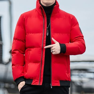 CODTheresa Finger Spot Fashion Coat Winter Jacket Men Casual High Quality Coats Thicken Thermal Winter Men Down Jacket