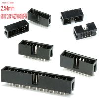 ◊✼ 10pcs dip 6P 10P 20P 26P 34P 40P PIN 2.54MM pitch MALE SOCKET straight idc box headers PCB CONNECTOR DOUBLE ROW DC3 HEADER