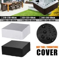 【CC】 Hot Tub Dust Cover Cap UV Proof All-Weather Spa Protector Hotspring Snow Covers