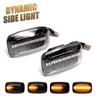 สัญญาณไฟเลี้ยวกระพริบ LED ไฟข้างแบบไดนามิกสำหรับ Toyota Land Cruiser แลนด์ครูเซอร์70 80 100ซีรีส์ตัวชี้กระจก (08)