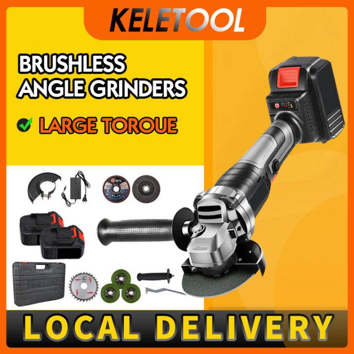 Electric Cordless Angle Grinder Brushless Impact Angle Grinder Variable