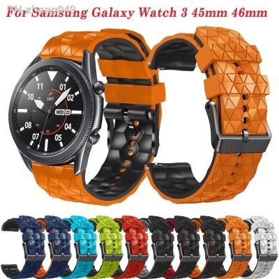 For Samsung Galaxy Watch 3 41mm 45mm Strap Belt 22mm Silicone Watchbands Wristband For Gear S3 Frontier/Classic Bracelet Correa