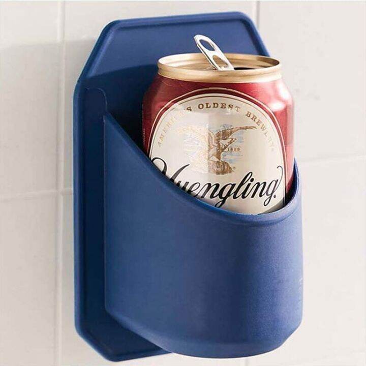 shower-beer-rack-bathtub-seamless-paste-bathroom-wine-rack-drink-beer-cup-portable-beverage-holder-bathroom-counter-storage