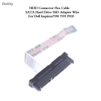 Dolity 1PC HDD CABLE สำหรับ Dell Inspiron7590 7591 P83F SATA Hard Drive SSD ADAPTER Wire