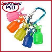 PETI STUDIO 5pcs เอบีเอสเอบีเอส Carabiner ทนทานต่อการใช้งาน มุ้งติดยาว ตะขอตกปลาสามแฉก ที่คลุมตะขอกุ้งไม้ ตะขอเกี่ยวร่ม JIG squid ตัวป้องกันหมวก