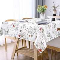 Small Flower Tablecloth Waterproof Tablecloth Outdoor Picnic Camping Party Kitchen Restaurant Wedding Decor Nappe De Table