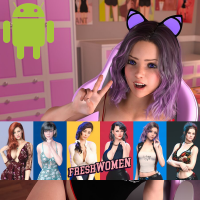 มีภาษาไทย Android Game เกมมือถือ Android แอนดรอยด์ เกมเรด18 เกม Fresh Women***ติดตั้งง่ายมีแถมขั้นตอนการติดตั้ง***