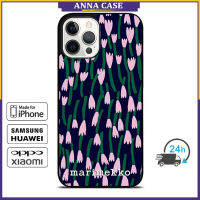 Marimekko1 Phone Case for iPhone 14 Pro Max / iPhone 13 Pro Max / iPhone 12 Pro Max / XS Max / Samsung Galaxy Note 10 Plus / S22 Ultra / S21 Plus Anti-fall Protective Case Cover