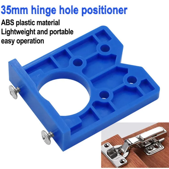 35mm Hinge Hole Drilling Guide Locator, Hinge Jig Door