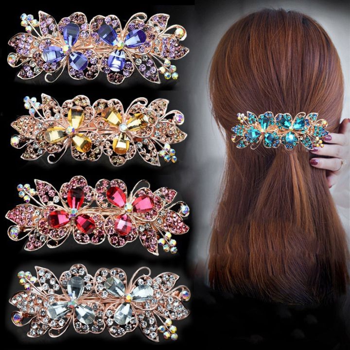 vintage-flower-inlaid-rhinestone-metal-hair-clip-ladies-fashion-crystal-top-clip-new-hair-accessories