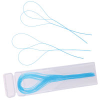 |Zhi| 35pcs dental Floss threaders ผู้ถือฟันระหว่างจัดฟันฟันสะพาน hilo