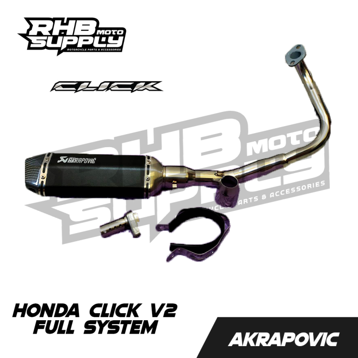 honda click 125i muffler
