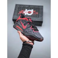 2023 New HOT [Original] K D 15 MenS Indoor And Outdoor Fashion Basketball Shoes BlackRed