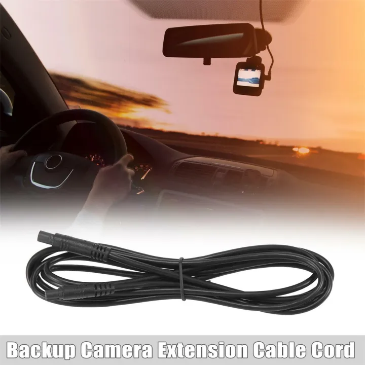 5 Pin 6.5ft 2m Backup Camera Extension Cable Dash Camera Cord Wires for