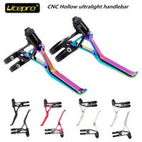 Litepro Bicycle Brake Lever 64g CNC Hollow Ultralight Handlebar V Brake Handle Folded Road Bike Small Wheel