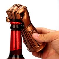 ■ஐ Creative Infinity Thanos Gauntlet Glove Beer Bottle Fist Opener hammer shape Gauntlets Soda Glass Cap openers Remover Tool Gifts