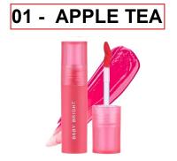 Baby Bright Mask Friendly Lip Tint ลิป 2.5g เบบี้ไบร์ท แมสก์ เฟรนด์ลี่ ลิป ทินท์ (01 -  Apple Tea )