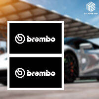 สติ๊กเกอร์ BREMBO 1ชุดได้ 2 ดวง แต่งรถ มอเตอร์ไซค์ บิ๊กไบค์แต่ง เนื้อ PVC เคลือบเงา กันน้ำกันแดดกันรอยขีดข่วน ยืดได้ ดีที่สุดในตลาดตอนนี้ (DIY-029)