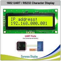 【☊HOT☊】 baoqingli0370336 Cmos Uart Rs232อนุกรม162 1602 16*2โมดูล Lcd ตัวอักษรจอแสดงผล Lcm สำหรับคีย์บอร์ดรองรับ Arduino สีน้ำเงินสีเหลืองสีเขียว