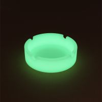 Luminous Ashtray Bar Creative Fluorescent Ashtray Portable Anti Fall And Easy To Clean Silicone Ashtray